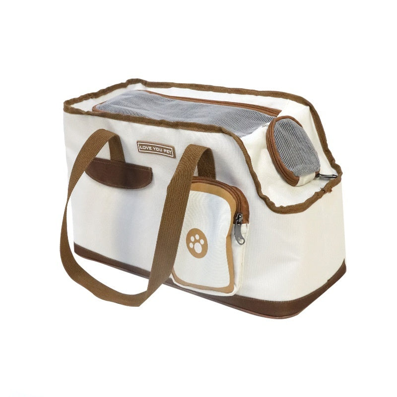 Folding Pet Diaper Bag & Cat Space Capsule Backpack – Breathable, Portable & Large Capacity Travel Carrier