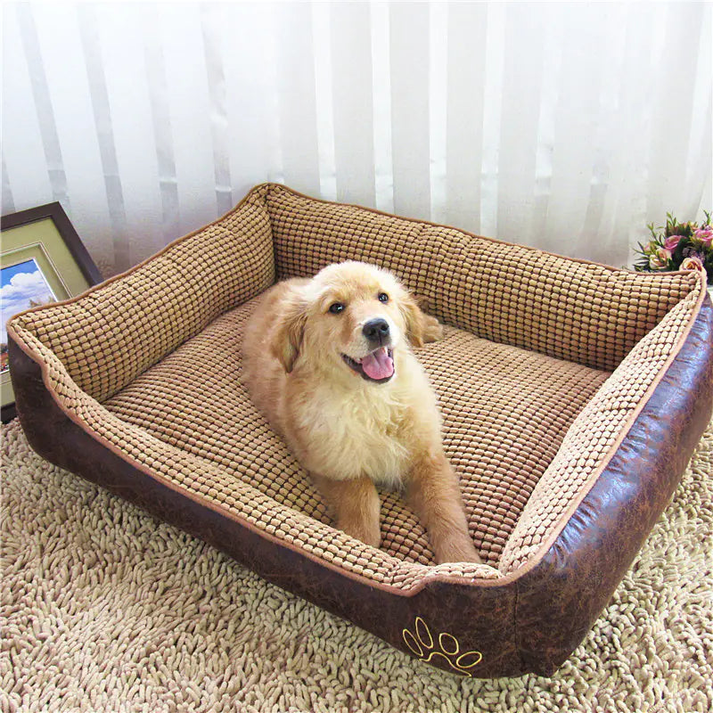 Luxurious All-Season Pet Nest Dog Bed – Washable & Cozy Comfort for All Breeds