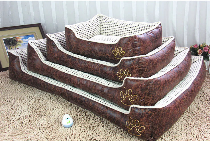 Luxurious All-Season Pet Nest Dog Bed – Washable & Cozy Comfort for All Breeds