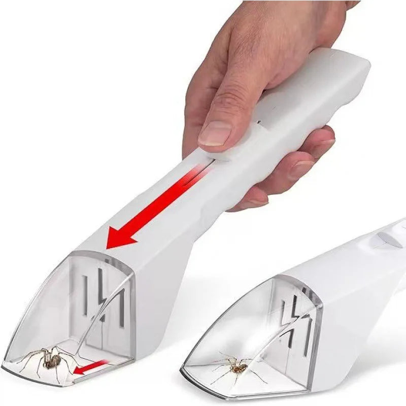 New Handheld Insect Catcher - Spider Catcher Bee Insect Gripper Pest Remover for Home Pests Capture Wasps Crickets Easy To Use