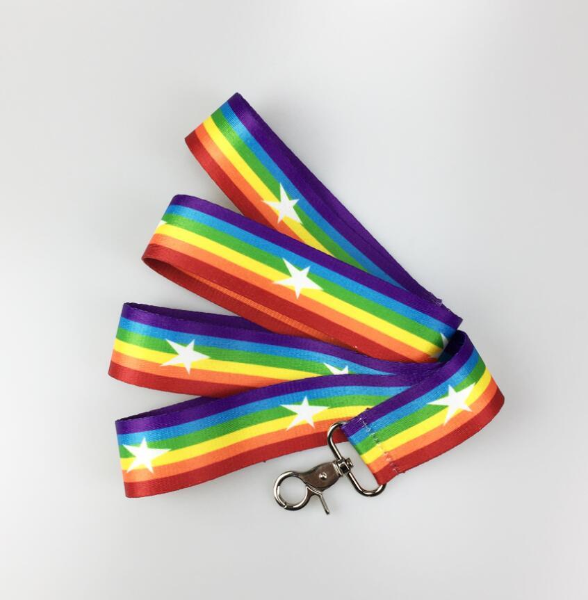 Rainbow Dog Chain Leash – Durable & Stylish Leash for Medium and Large Dogs