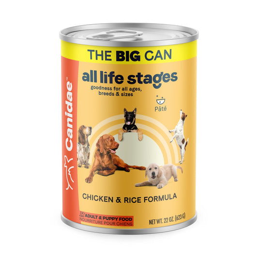 CANIDAE All Life Stages Canned Dog Food Chicken & Rice 22oz