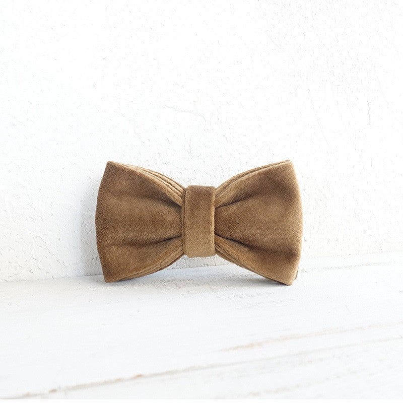 Dog Collar Bow Tie Accessory – Stylish Add-On for Dogs & Puppies