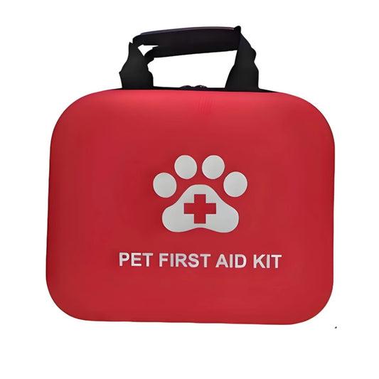 Portable EVA Pet First Aid Kit, Pet Emergency Care Kit, Cat and Dog Nail Clippers, Vehicle Pet Emergency Kit