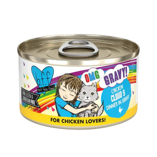 Chicken in Gravy Wet Cat Food – 12 Pouches (High-Protein, Grain-Free, Hydrating)