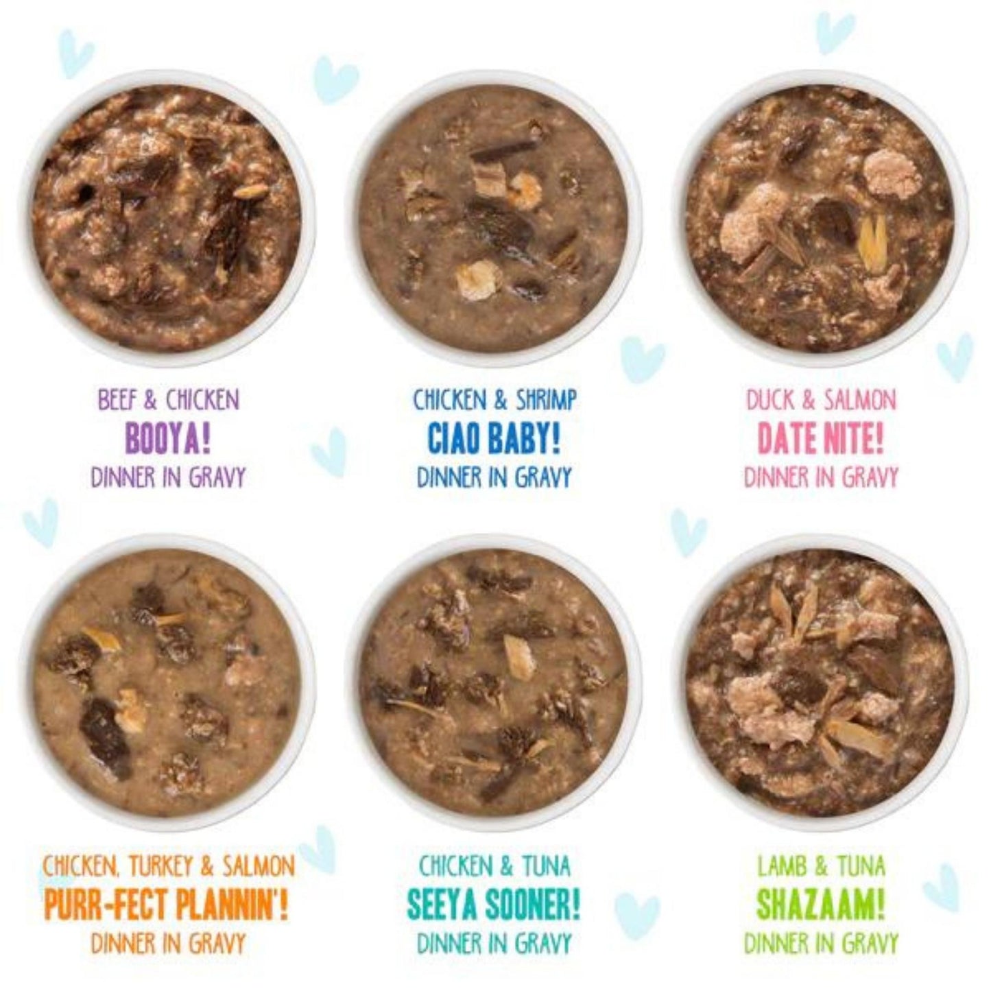 Potluck O’ Pouches Variety Pack – 12 Pouches (5 Flavor Combo, Grain-Free, High-Protein)
