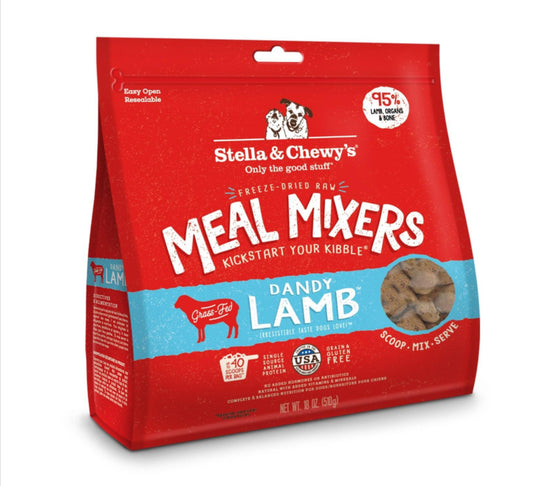 Stella & Chewy’s Dandy Lamb Meal Mixers – Freeze-Dried Raw Nutrition for Dogs | Boardman - Maple Pets