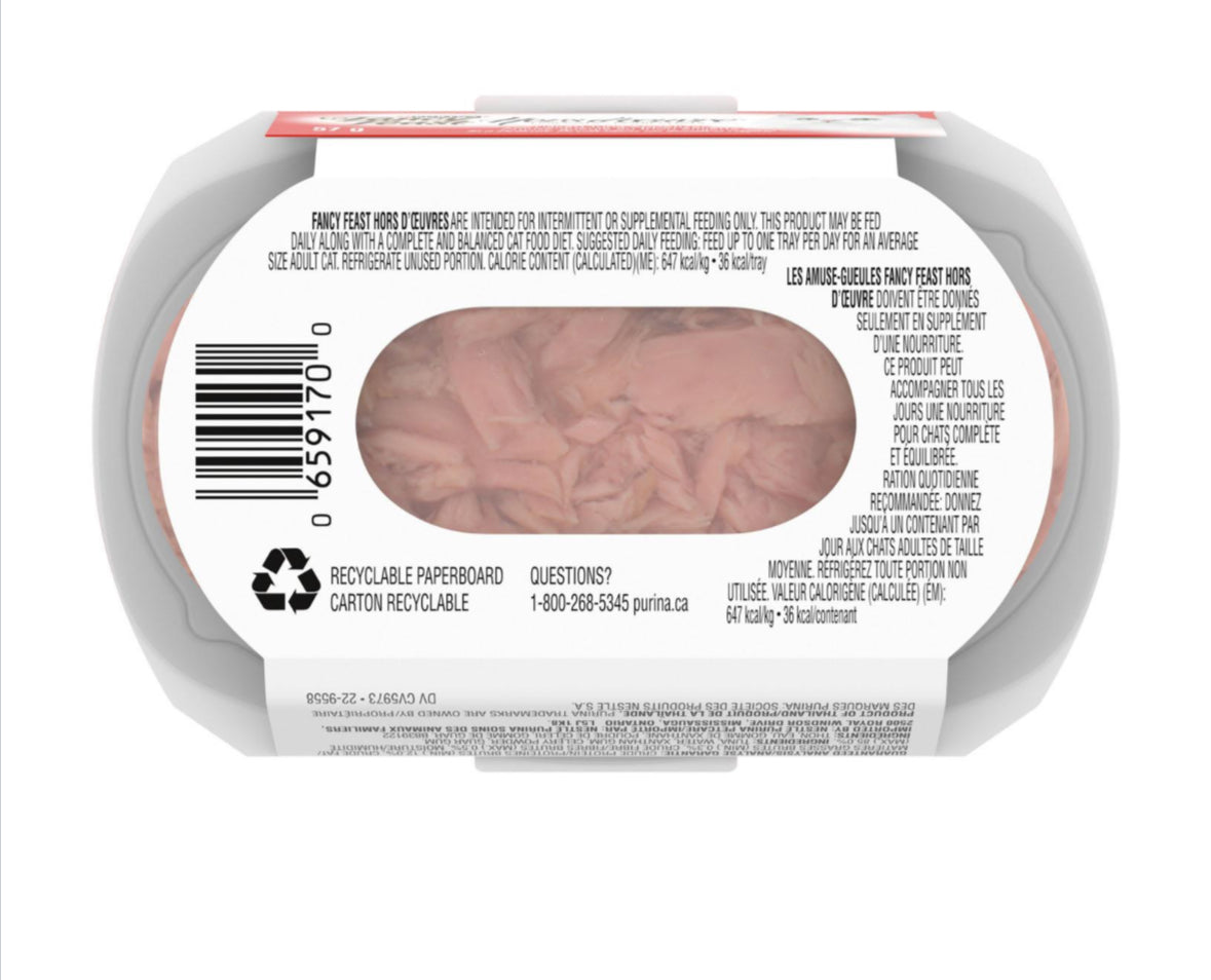 Flaked Tuna Best Cat Food Topper – Gourmet Hors d’Oeuvre Appetizer for Cats