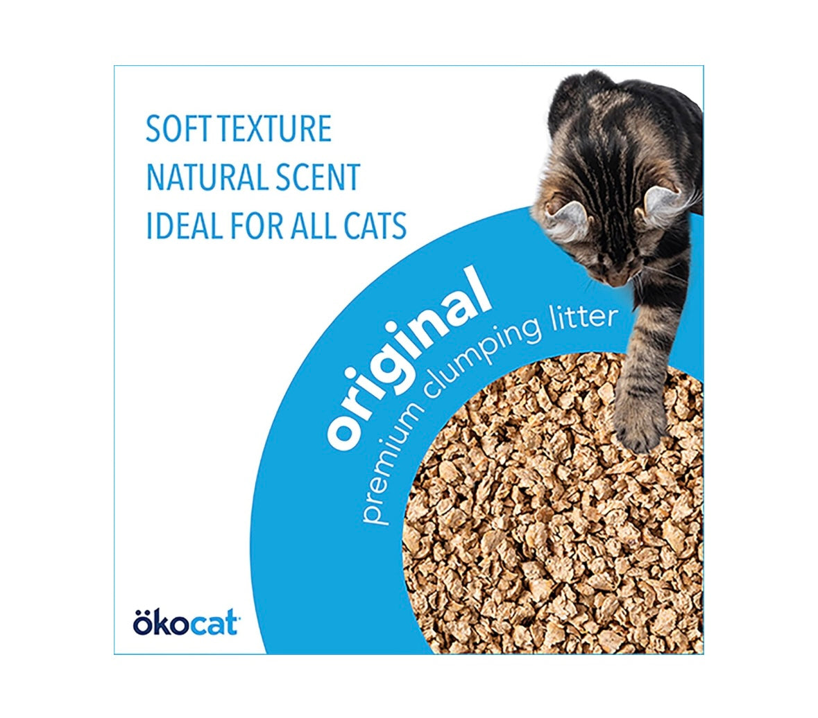 Okocat Litter Natural Wood Clumping Cat Litter - Maple Pets