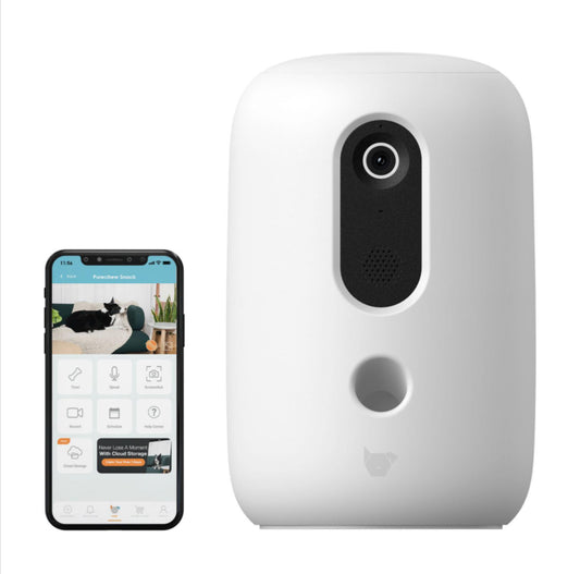 Revolutionary Purechew Snack – Smart Pet Treat Dispenser with HD Camera & Two-Way Audio! - Maple Pets
