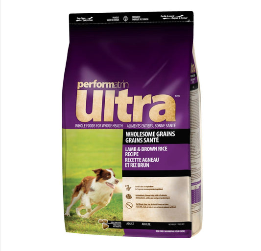 Premium Lamb & Brown Rice Dog Food – Natural & Healthy Adult Dog Formula | Performatrin Ultra - Maple Pets
