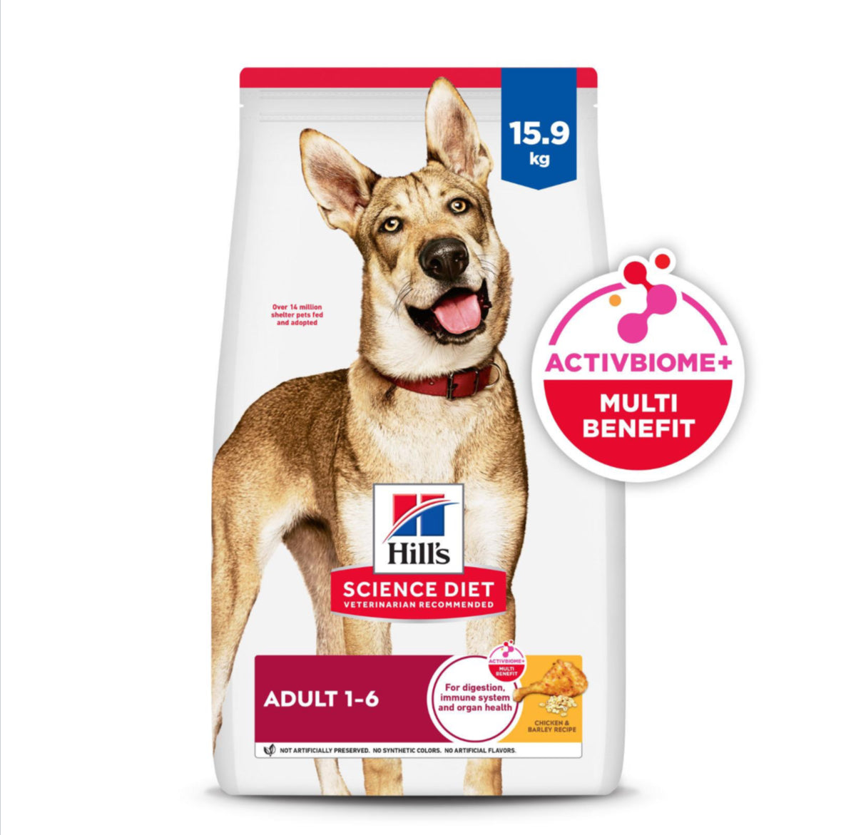 Hill's Science Diet Adult Best Dog Food - Chicken & Barley Best Recipe for Optimal Health & Vitality - Maple Pets