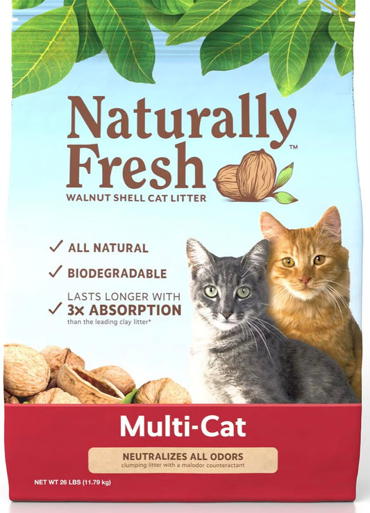 Where to buy best cat litter in canada Naturally Fresh Multi Cat Clumping Cat Litter - Maple Pets