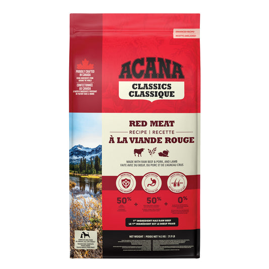 ACANA Classics Red Meat | High-Protein Dog Food Made in Canada & Toronto - Maple Pets