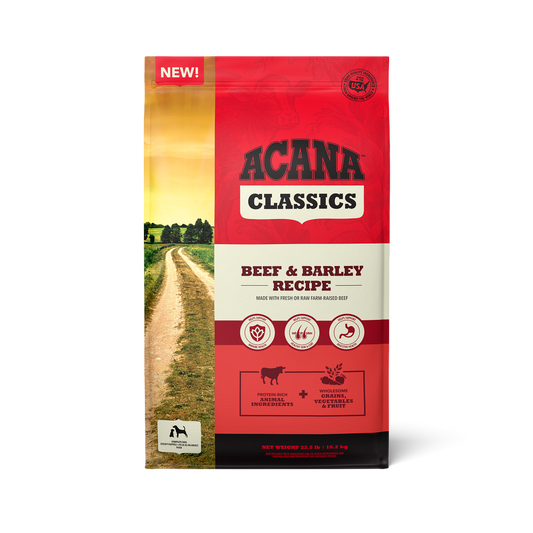 Premium Dog Food in Quebec | ACANA™ Beef & Barley Recipe - Maple Pets