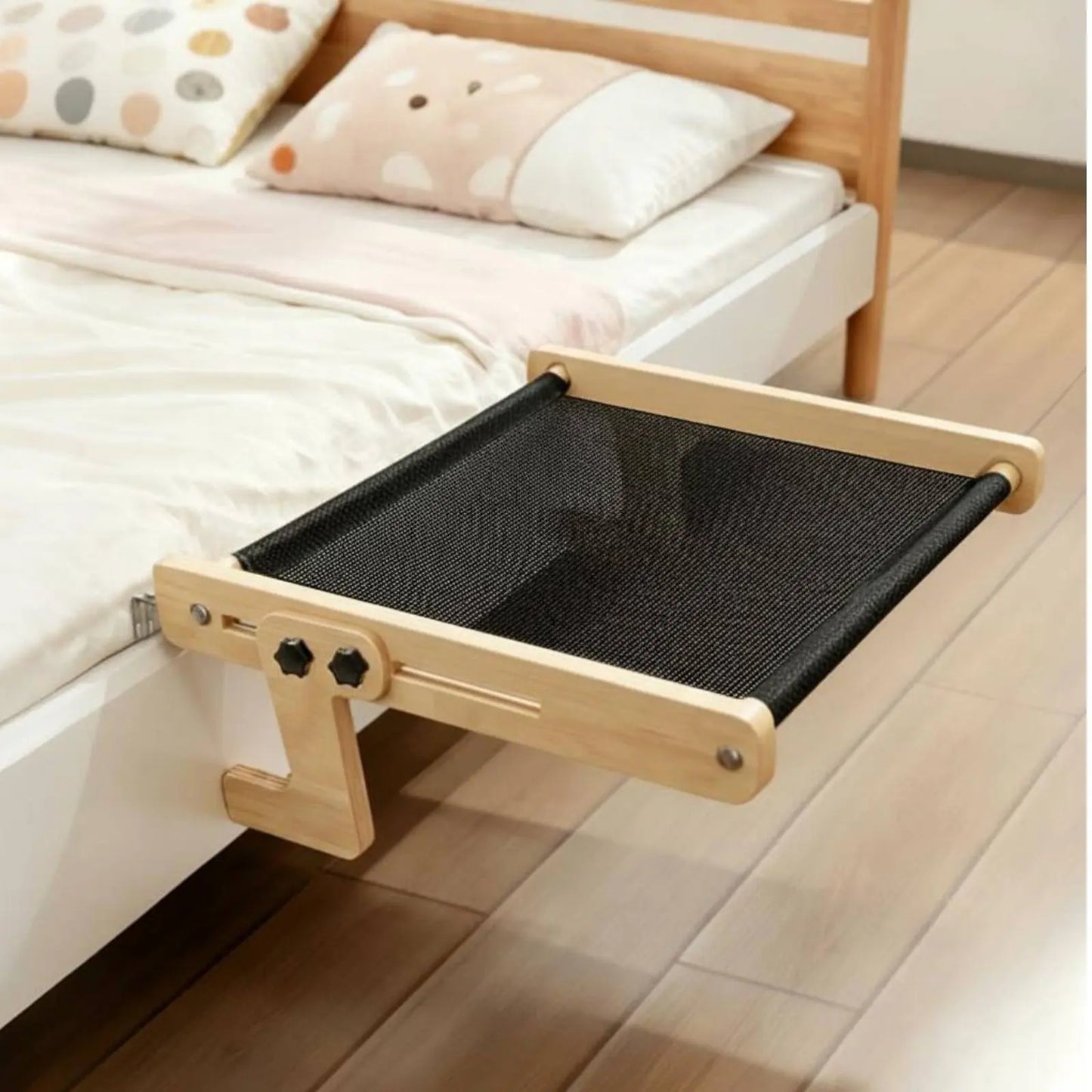 Window Mounted Cat Bed Easy-Mount Installation Bunk Cat Window Perch Pet Supplies Easy to Clean Breathable Mesh for Balcony