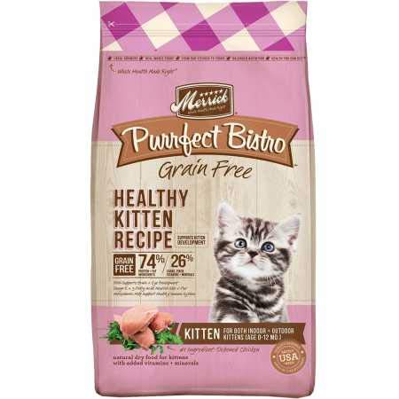 Merrick Purrfect Bistro Grain-Free Healthy Kitten Recipe – The Best Start for Your Kitten’s Life! - Maple Pets