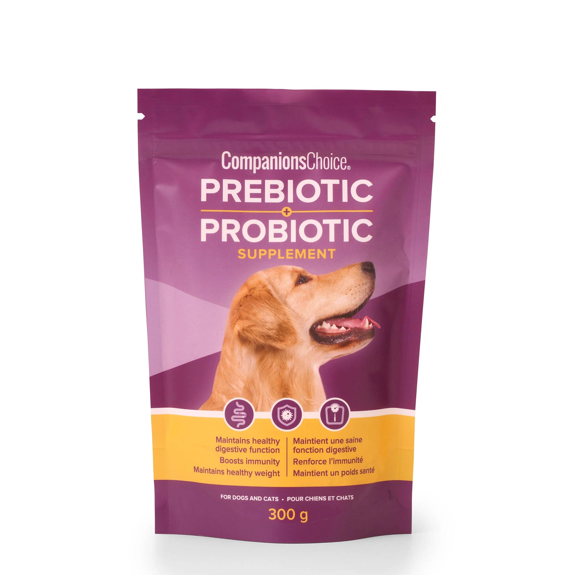Best Pet Probiotics Near Me COMPANIONS CHOICE PREBIOTIC + PROBIOTIC POWDER - Maple Pets