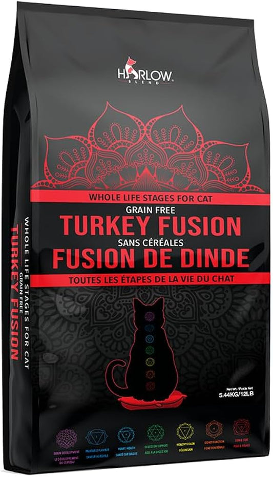 Harlow Blend Grain-Free Turkey Fusion Recipe Dry Cat Food Alberta - Maple Pets